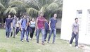 Alunos ainda conheceram estrutura física do campus