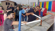 Alunos de Acaraú em atividade prática