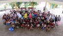 Inúmeras crianças participaram das atividades