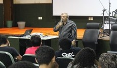 Gerente da Incubadora, Professor Marco Venâncio