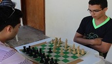Entre os cursos ofertados, o xadrez