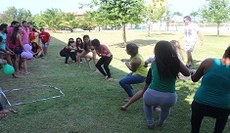 Alunos participaram de várias atividades lúdicas