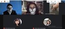 fotohalloweenremoto.jpg O evento foi realizado online em virtude da pandemia