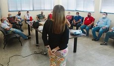 O evento seguiu todas as normas protocolares sanitárias