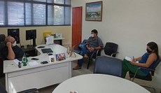 O encontro contou com todos os protocolos de segurança sanitários