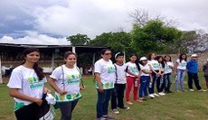 Bolsistas do Ecomangue em troca de experiência