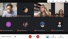 O encontro foi realizado por videoconferência, como medida preventiva neste período pandêmico