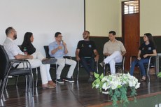 Roda de conversa com empreendedores da região