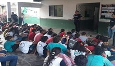 Momento contou com a participação de vários alunos da Educação Básica