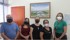 Representantes de ambas Instituições