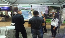 O stand do Instituto foi um dos mais movimentados