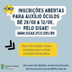 Card de divulgação