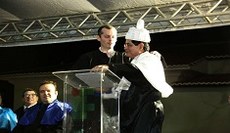 Márcio Bezerra sendo reconduzido ao cargo