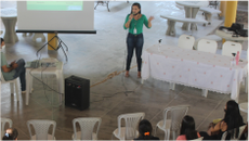 Momento de alinhamento com o Departamento de Ensino