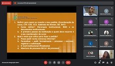 Seminário realizado de forma virtual