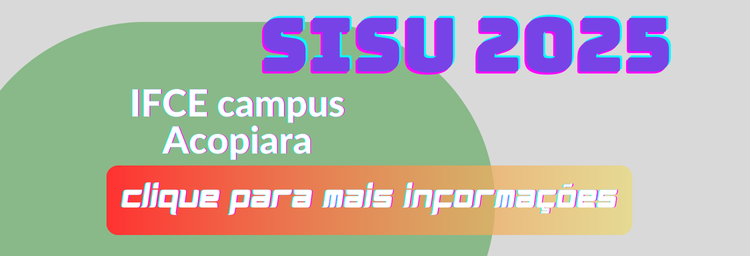 SISU 2025 - campus Acopiara