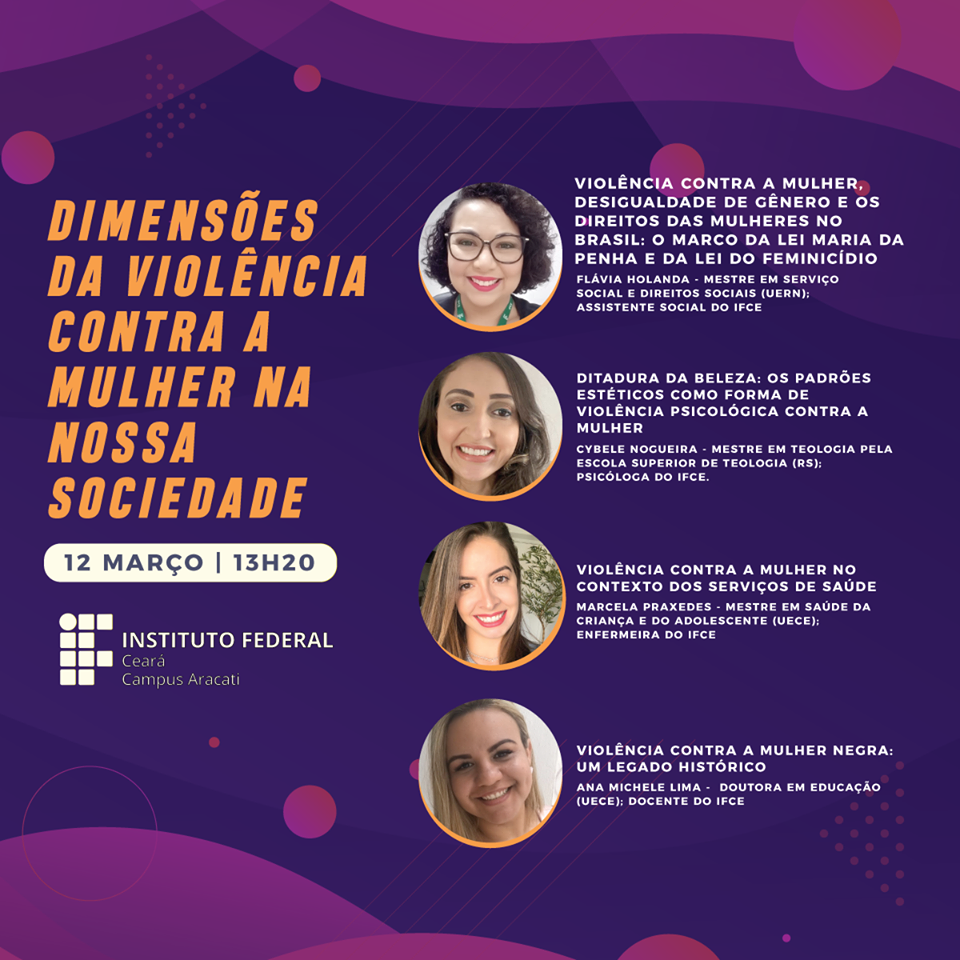 Mesa-redonda em alusão ao Dia Internacional da Mulher 2020
