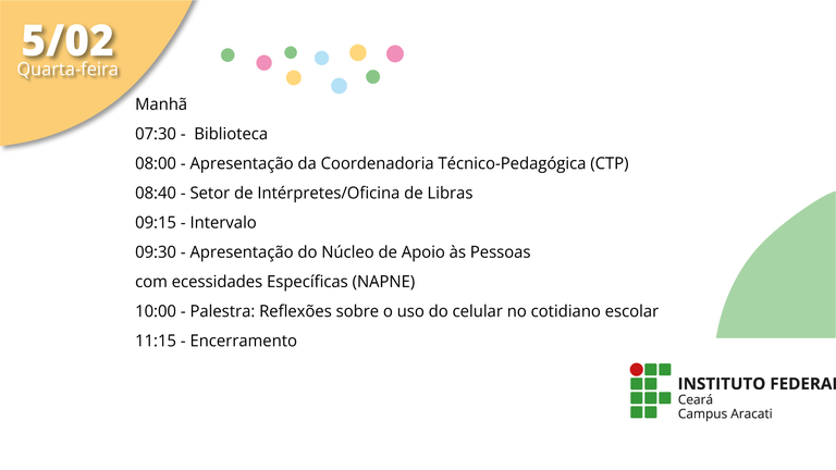 Semana da Integração 2025.1 - dia 5