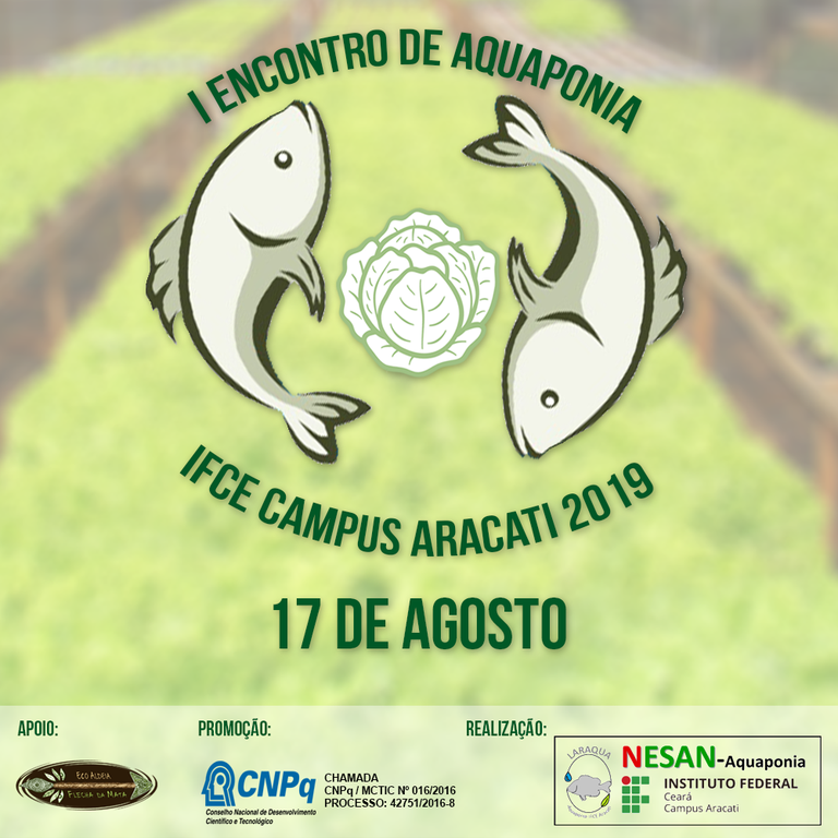 Encontro de Aquaponia - Evento  ok