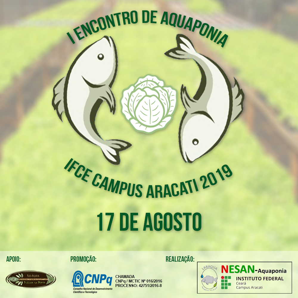 Encontro de Aquaponia - Evento  ok