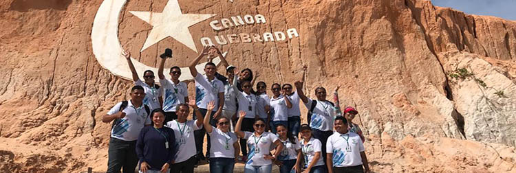 Aula de campo sobre roteiro turístico