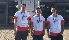 Alunos Edivaldo Castro, Pedro Michael e Vitor Gomes