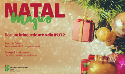 campanha Natal Mágico 2016