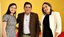 Raquel Silveira, reitor Virgílio Araripe e Maíra Nobre