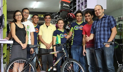 Projeto de pesquisa ganhou bicicleta