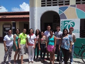 Alunos no Banco Palmas.jpg Alunos no Banco Palmas.jpg