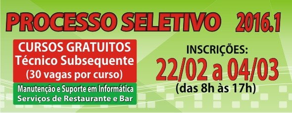 Cursos Técnicos 2016