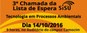 Banner 3ª Chamada TPA 2016.2