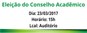 Eleição Conselho Acadêmico