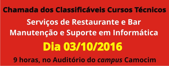 Chamada Classificaveis
