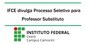 Seleção Professor Substituto