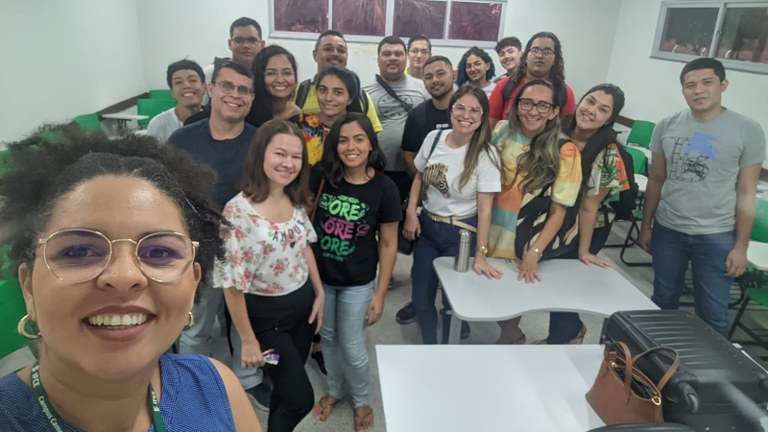 Primeira turma do curso Primeira turma do curso