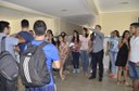 Acolhida dos novatos contou com apresentação dos setores e tour pelas instalações do campus