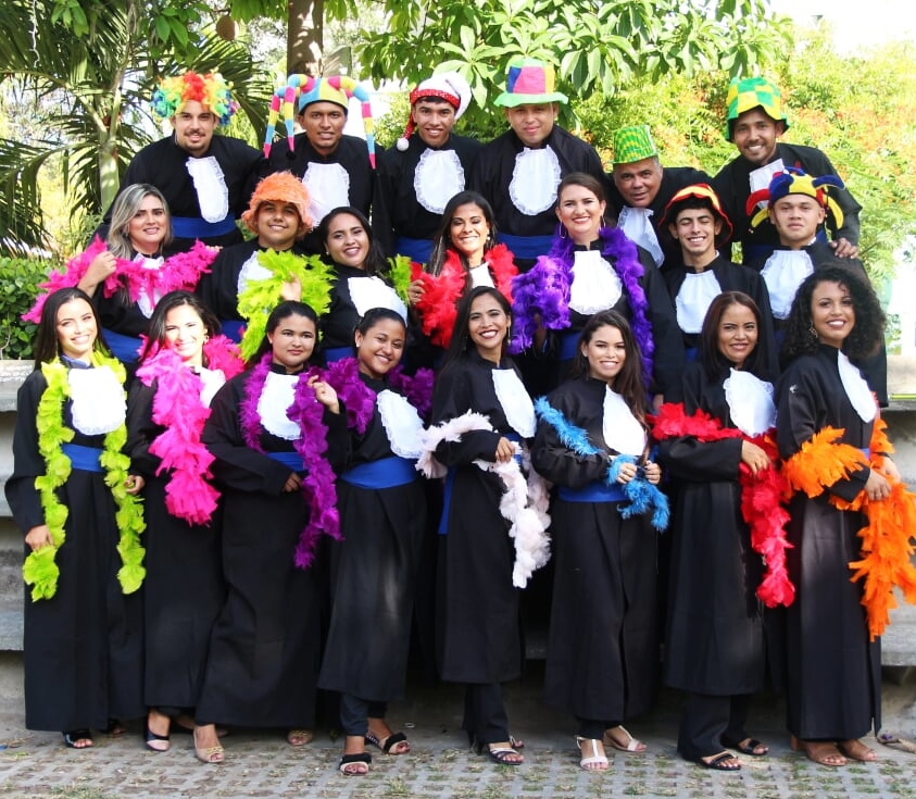 Alunos da primeira turma do curso de Logística do campus de Caucaia do IFCE Alunos da primeira turma do curso de Logística do campus de Caucaia do IFCE