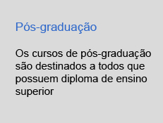 Pós-graduação