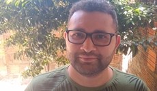Aluno Mairton Rodrigues, do curso de Licenciatura em Matemática