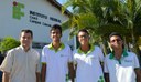 Alunos e professor, agora, vão pra etapa nacional (Foto: Quezia Brandão)