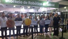 Alunos do IFCE Caucaia celebram conquista (Foto: arquivo pessoal)