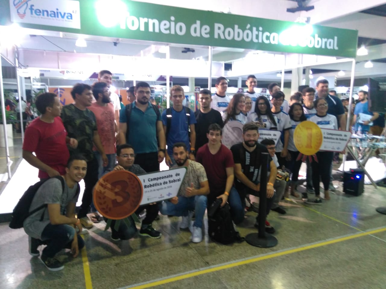 Premiação Torneio de Robótica