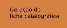 Geração de ficha catalográfica
