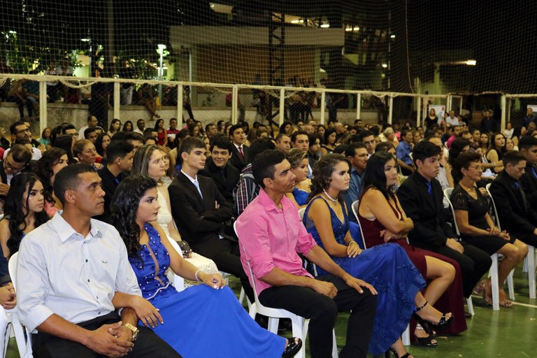 Formatura dos cursos Técnicos do campus do Cedro (Crédito: Vitor Meireles)