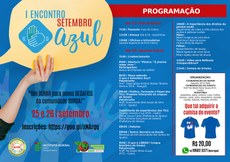 I Encontro Setembro Azul no campus do Cedro do IFCE,dias 25 e 26 de setembro.