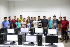 Turma do Minicurso Introdução ao Protocolo Ipv6 (Crédito: professor Pedro Luis)