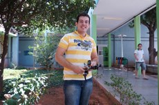 Protótipo ainda precisa de mudanças para ser aplicável (Foto: Regivano Oliveira)