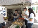 Equipe panfletou nas ruas de Cedro no Dia Mundial da Saúde