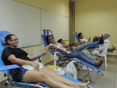 Estudantes, servidores e comunidade se uniram para doar sangue